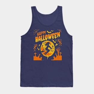 Happy Halloween || Halloween Day || Witch Tank Top